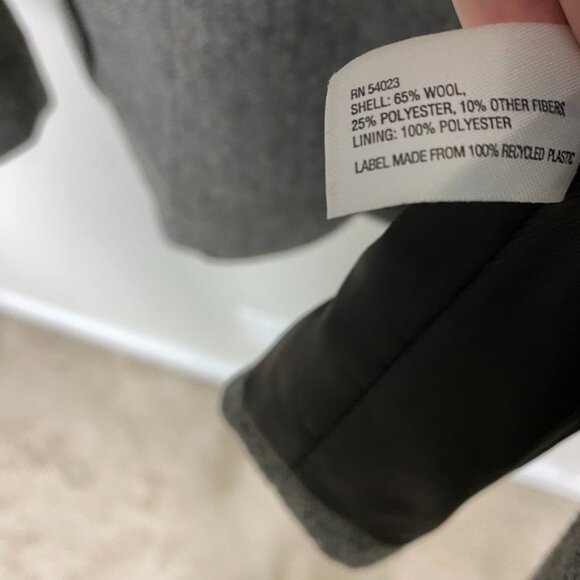 Gap Tweed Donegal Blazer Sport Coat Jacket Dusty Grey Utility Mens 40R - Picture 7 of 7